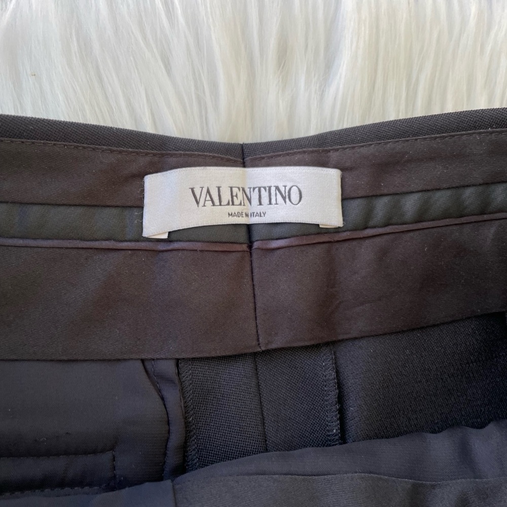 Valentino - Wool Blend Black Pants - Made in Italy- size 4 - Picture 4 of 9